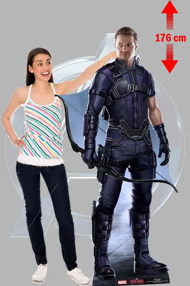 the avengers hawkeye movie cutout