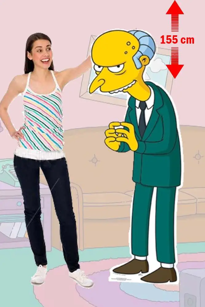 the simpsons mr burns lifesize cutout