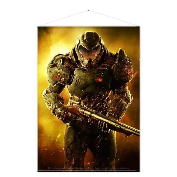 doom marine wallscroll
