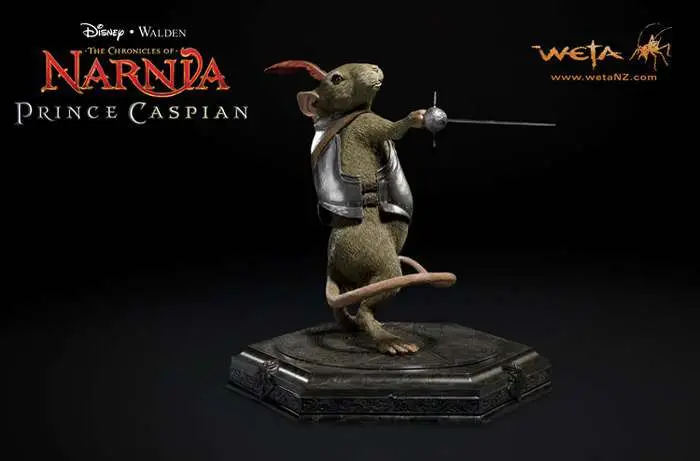 narnia prince caspian reepicheep statue