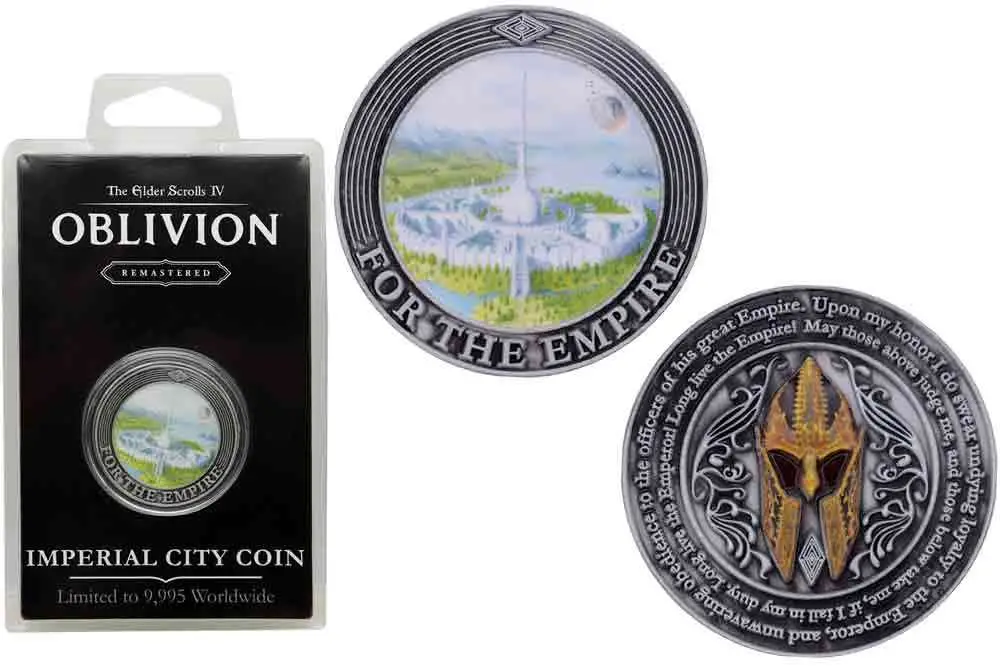 the elder scrolls iv - oblivion -  imperial city coin