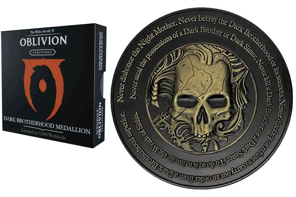 the elder scrolls iv - oblivion - dark brotherhood medallion