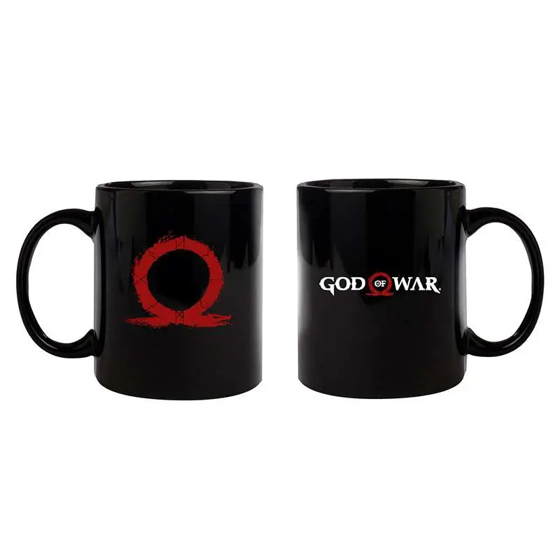 god of war logo mug