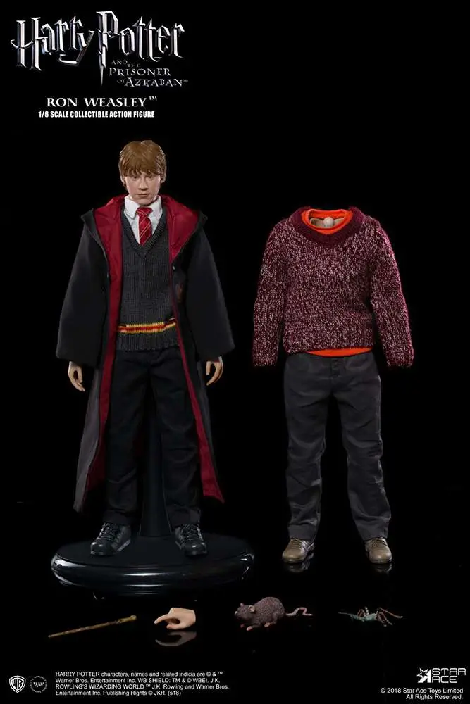 hp ron weasley teen 1/6 coll deluxe af
