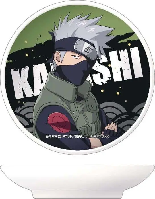 naruto kakashi small ceramic plate