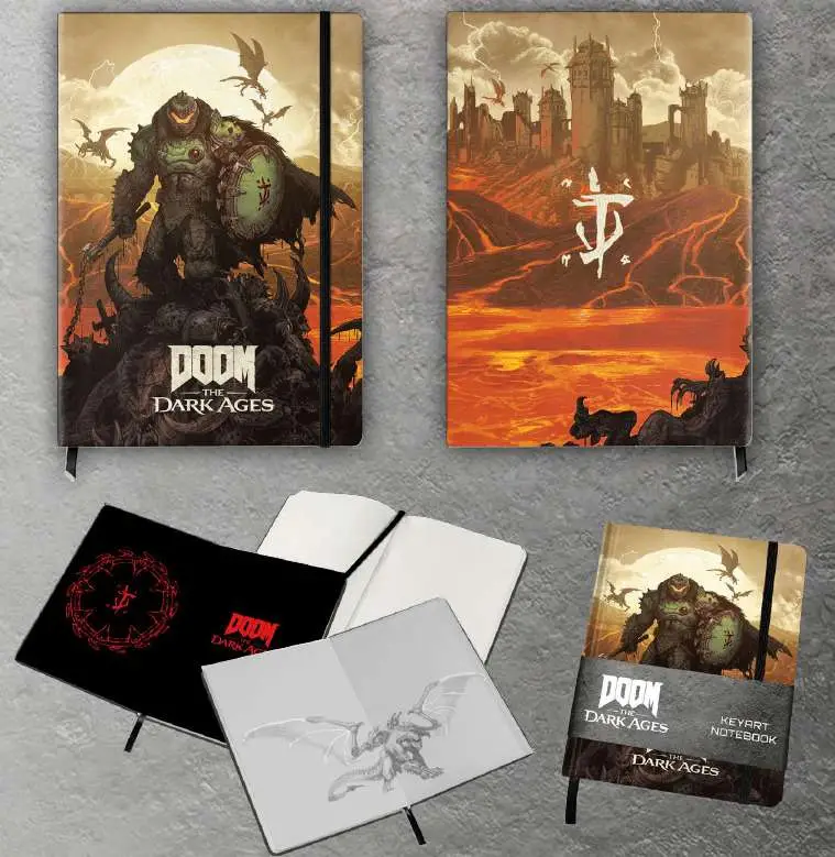 doom the dark ages notebook keyart
