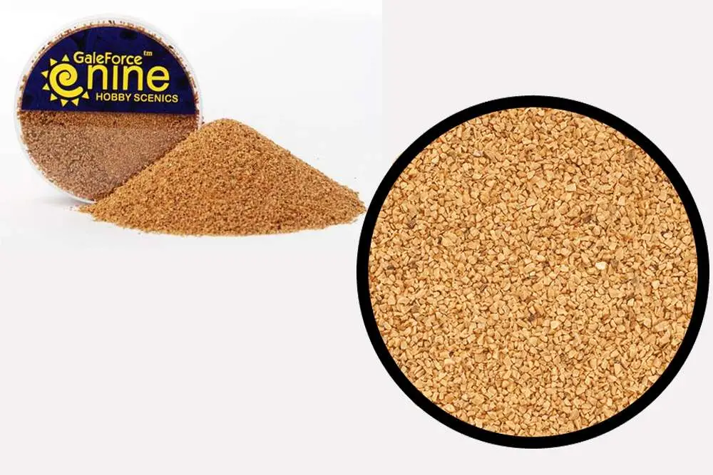 hobby round - fine basing grit