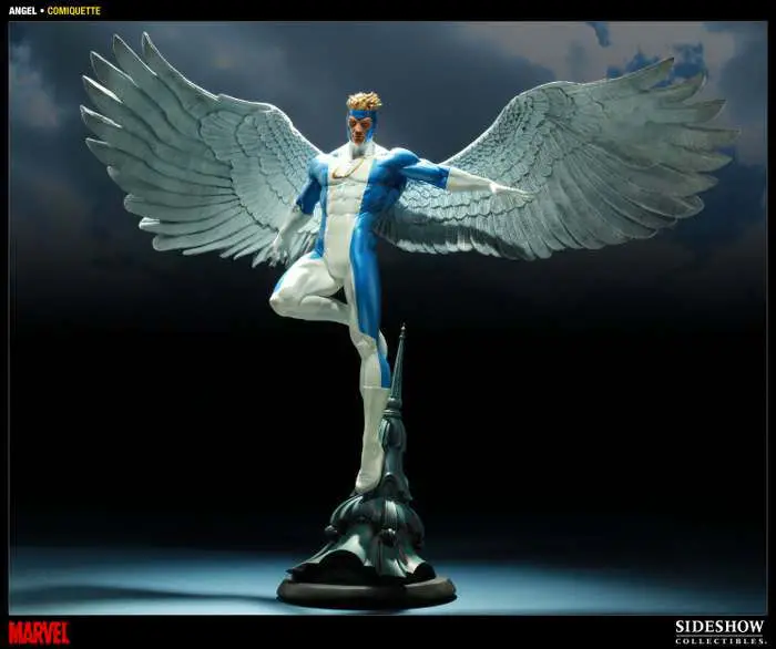 marvel comiquette angel statue