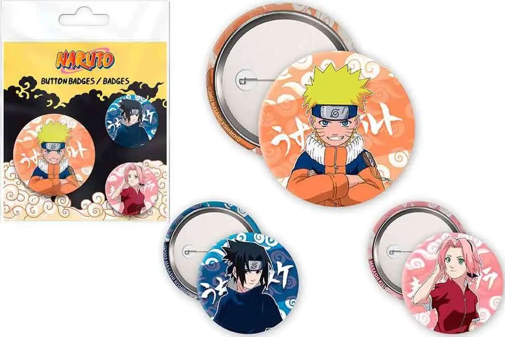 naruto badge pack