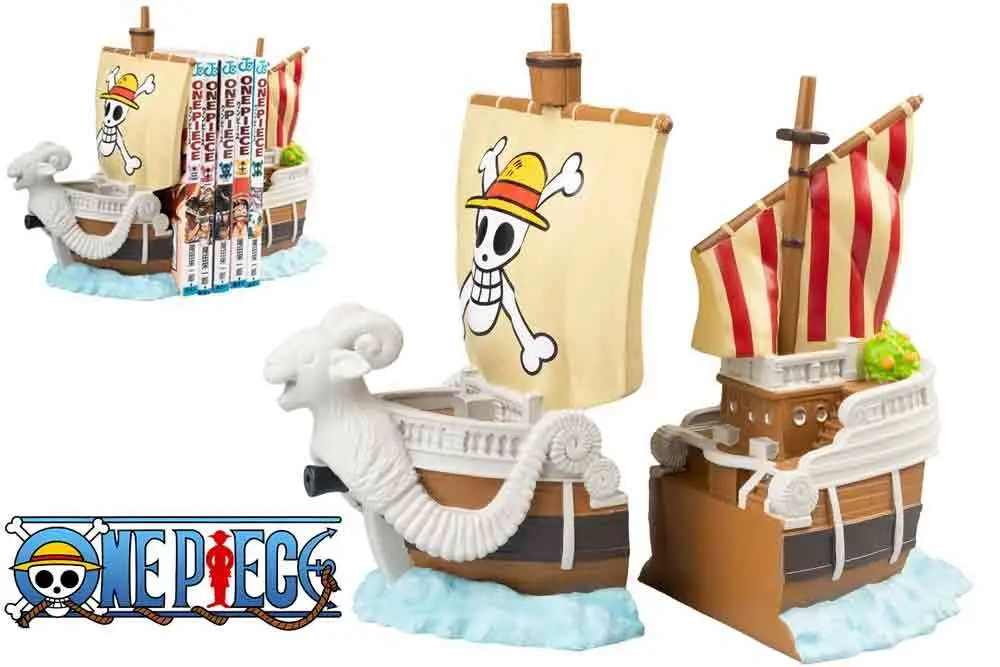 one piece going merry bookends