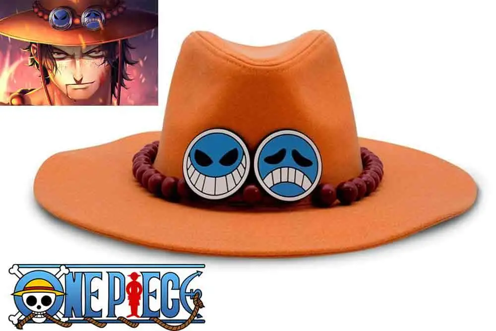 one piece portgas d. ace replica hat