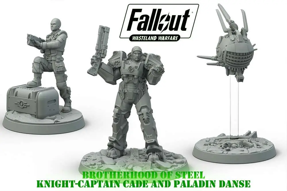 fallout ww bos capt.cade & paladin danse