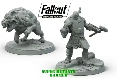 Fallout Ww Super Mutants Hammer
