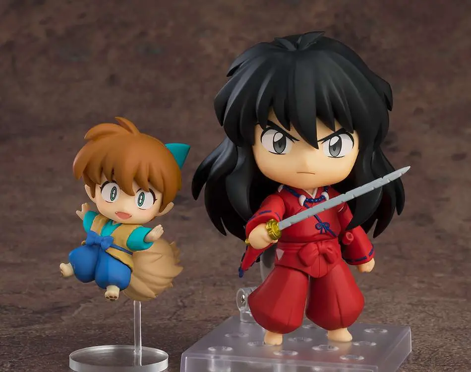 inuyasha new moon inuyasha & shippo nendoroid