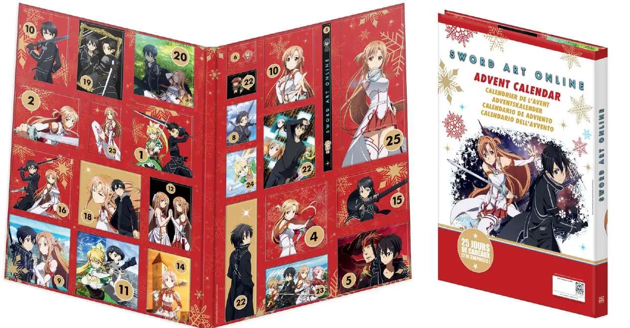 sword art online advent calendar