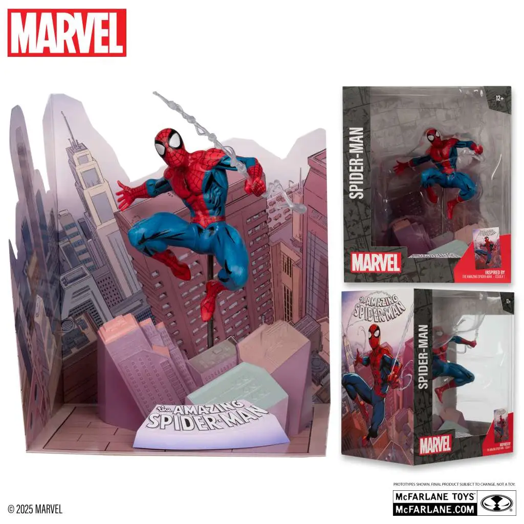 marvel collection 1/10 wv4 spider-man (amazing spider-man #1)