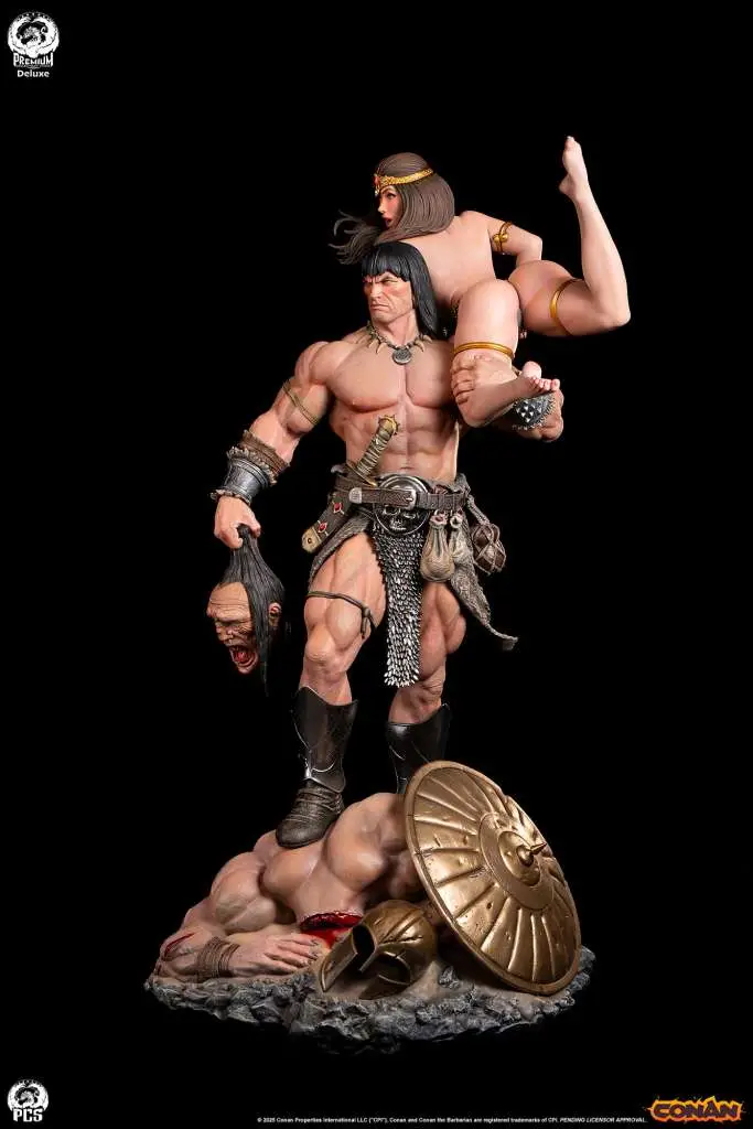 conan 1:4 scale statue deluxe edition