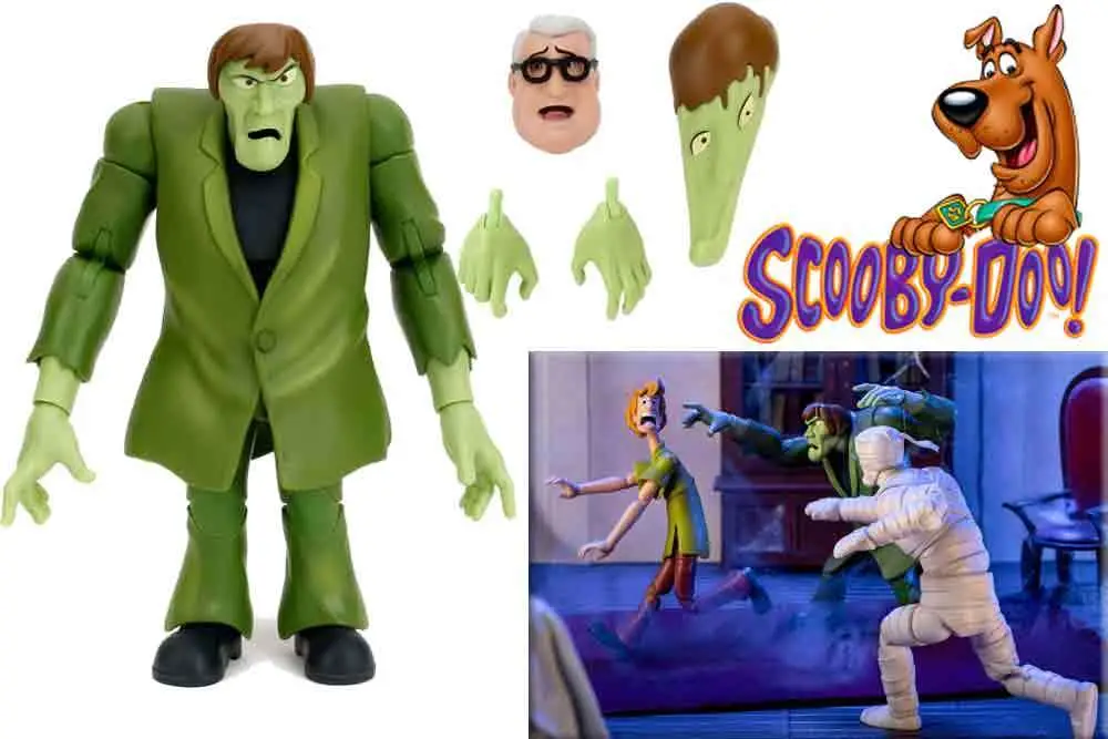 scooby doo wave 1: creeper - de luxe action figure scale 1:12