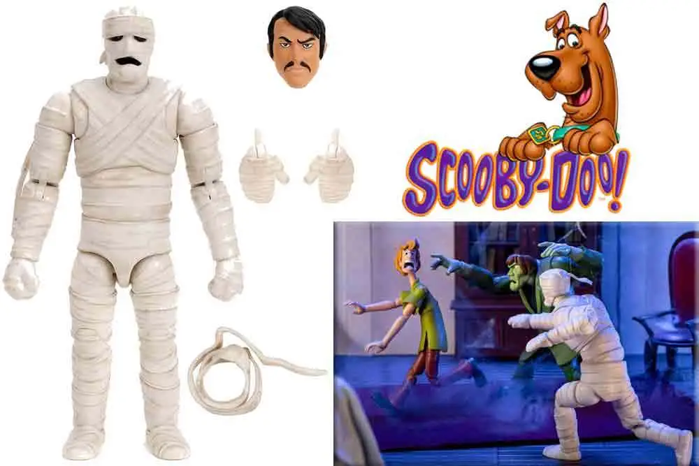 scooby doo wave 1: mummy of ankha -  de luxe action figure scale 1:12