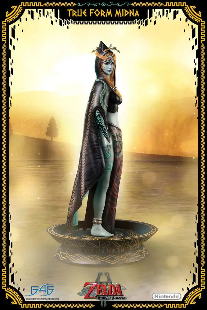 legend of zelda true form midna statue