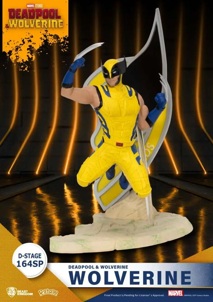 d-stage deadpool & wolverine wolverine battle ready ver special edition