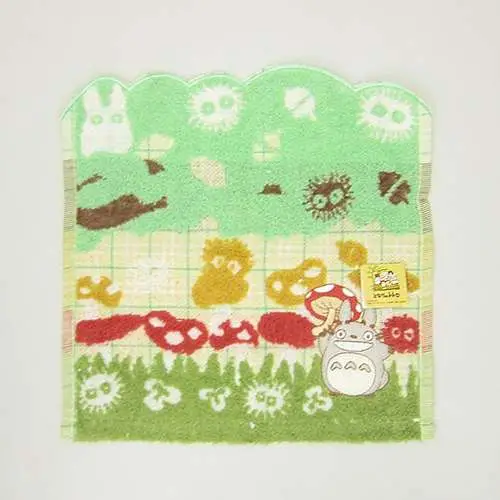 totoro mini towel mushroom