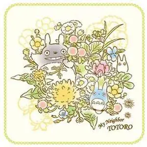 totoro mini towel spring bouquet