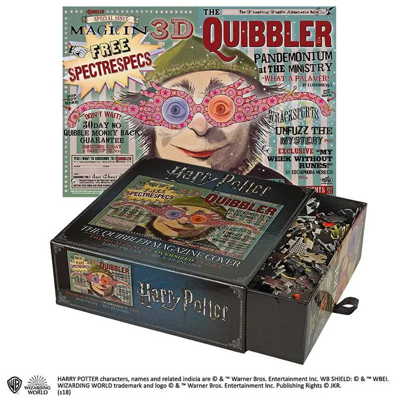 hp the quibbler magazine cover puzzle