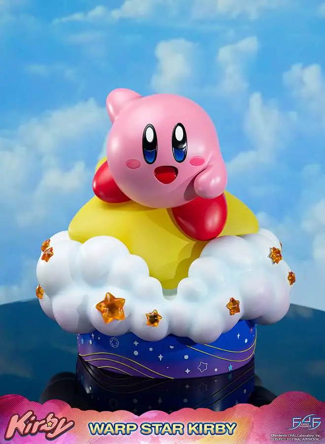 kirby warp star kirby statue