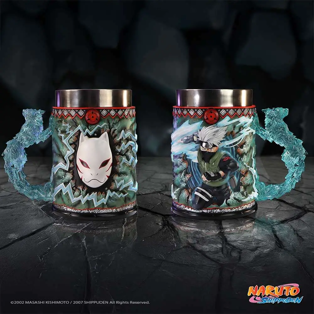 naruto kakashi collectible anime tankard