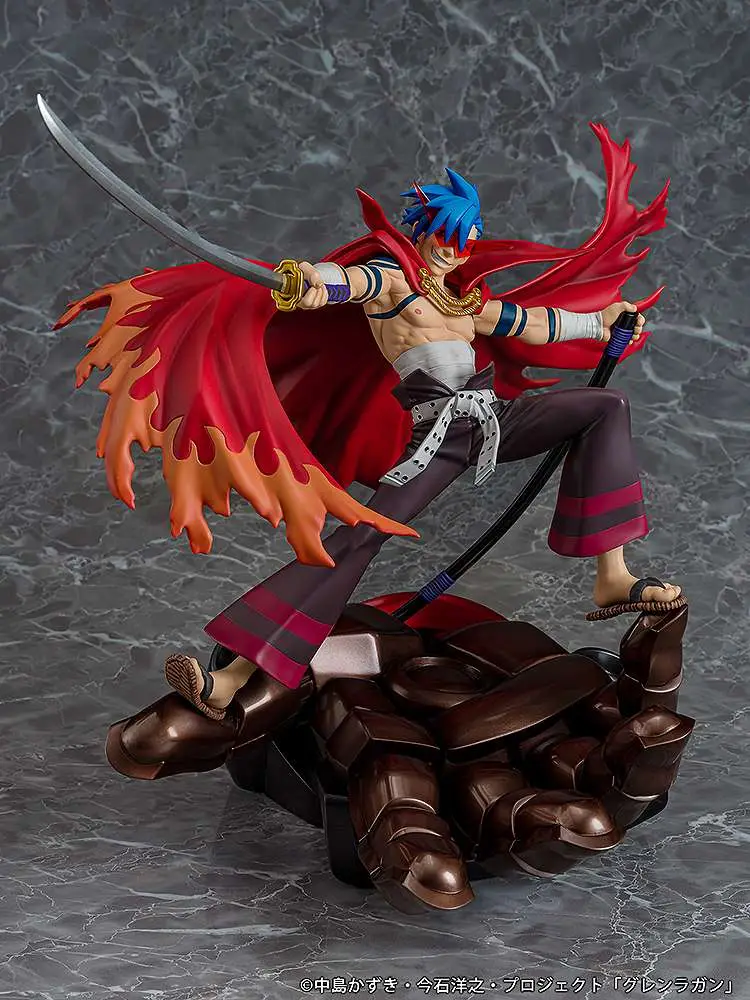 tengen toppa gurren lagann kamina & gurren statue