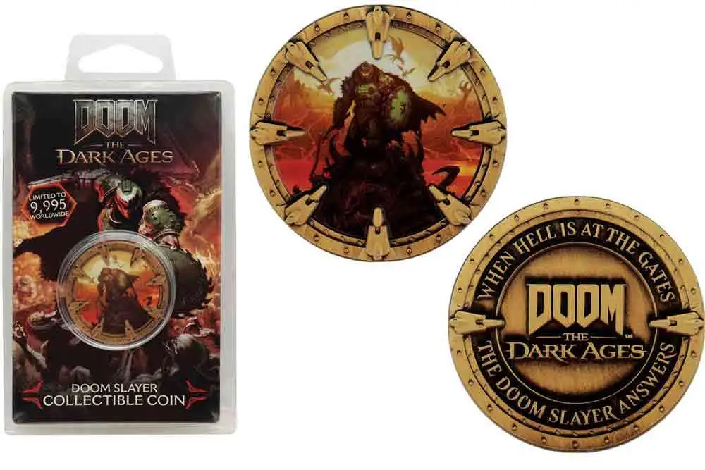doom: the dark ages collectible coin