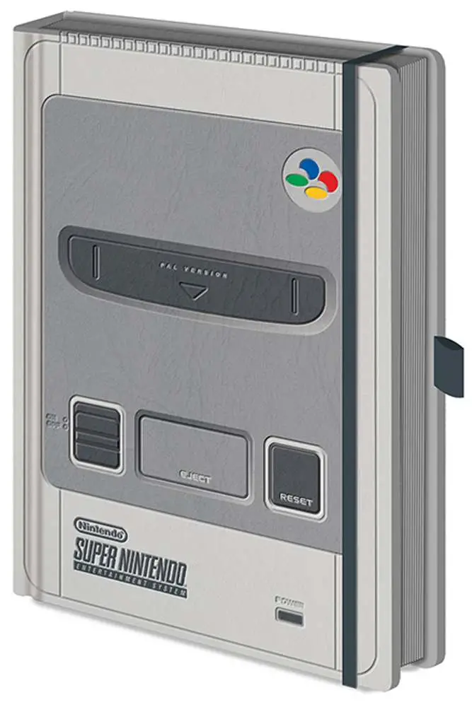 nintendo snes notebook premium