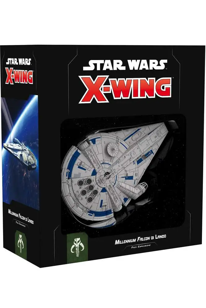 sw x-wing ii ed. millenium falcon lando