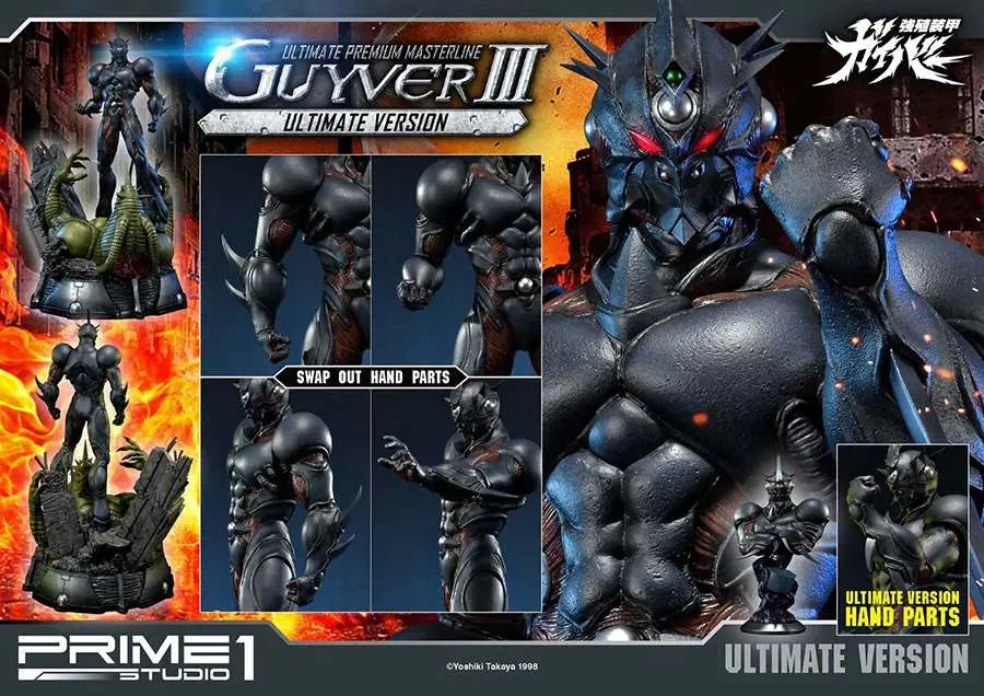 guyver iii ultimate ver statue