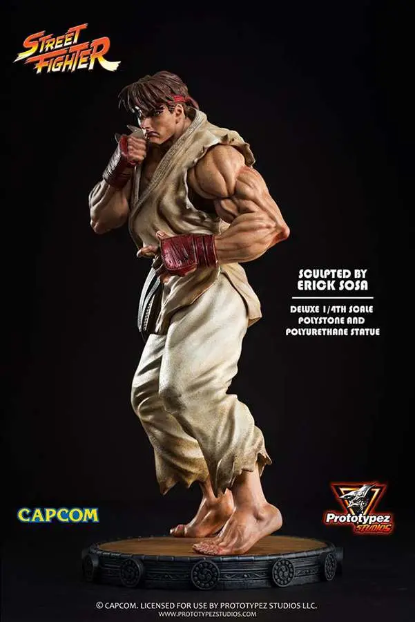 street fighter ryu 1/4 statue