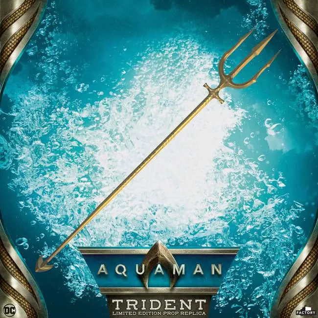 aquaman movie hero trident ltd replica