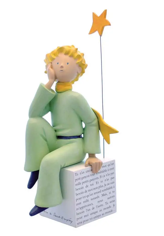 little prince dreaming statue