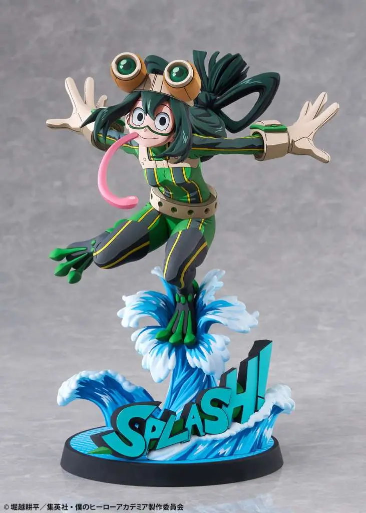 my hero academia tsuyu asui hero suit 2d figure