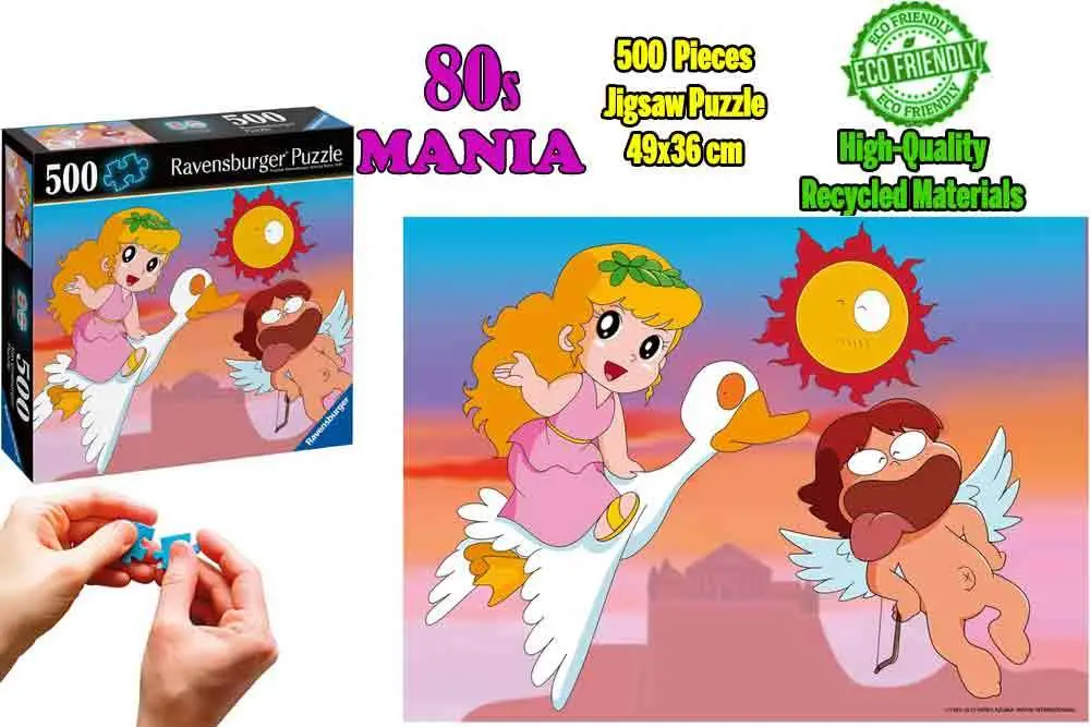 pollon 80s mania 500 pieces jigsaw puzzle