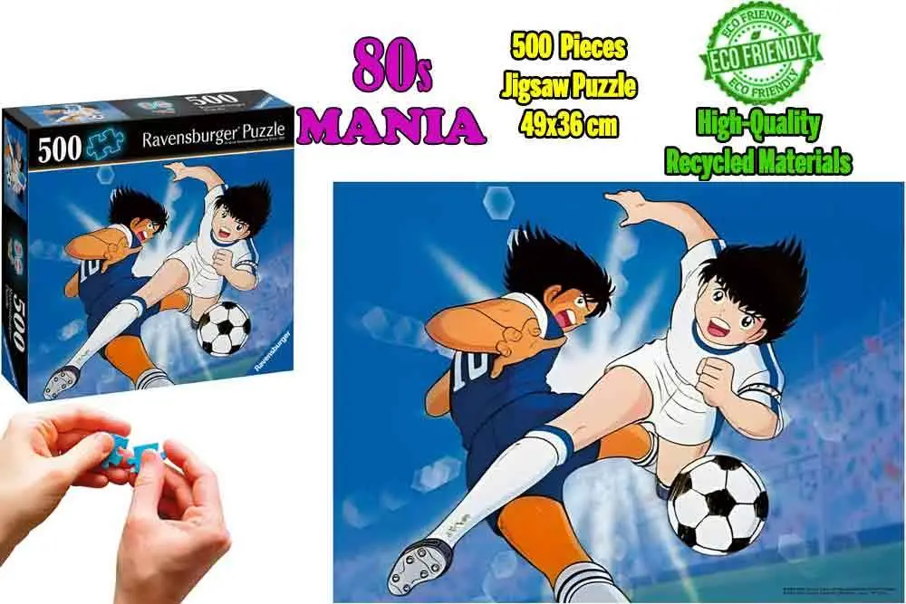 captain tsubasa 80s mania 500 pieces jigsaw puzzle