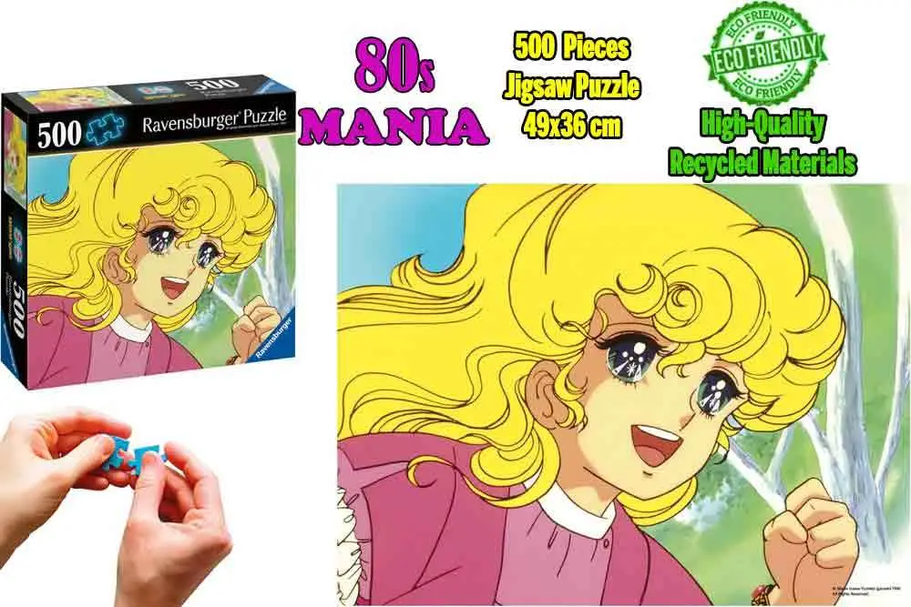 georgie 80s mania 500 pieces jigsaw puzzle