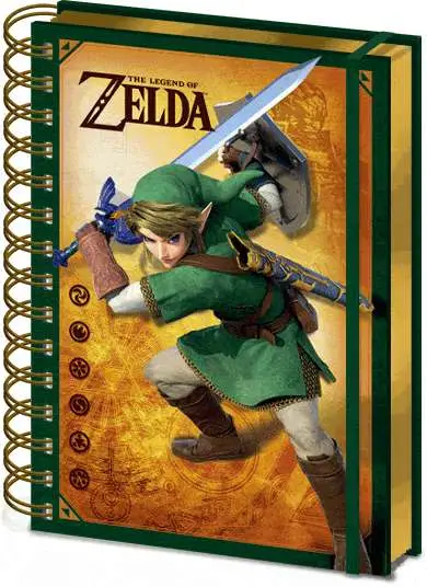 legend of zelda 3d lenticular notebook