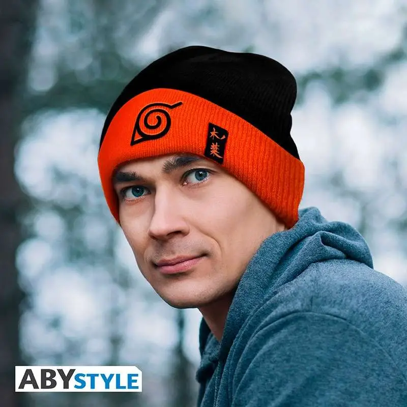 naruto shippuden konoha beanie
